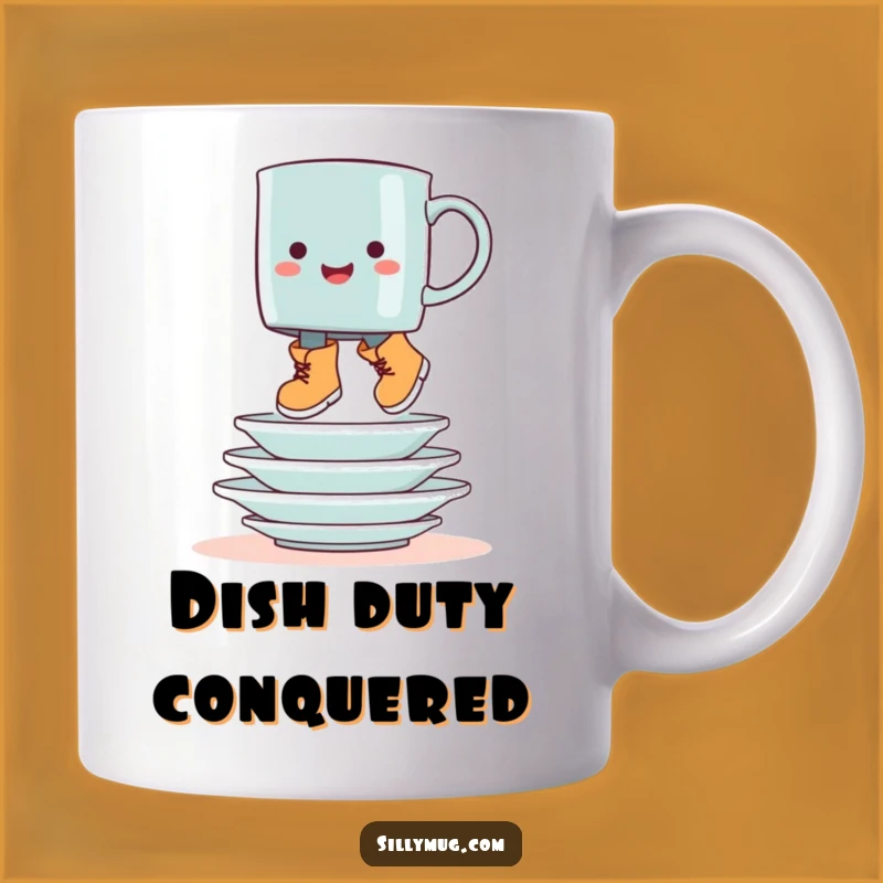 Funny Booted Mug Hop Mug - Hilarious Kitchen Antics for a Cheerful Gift!