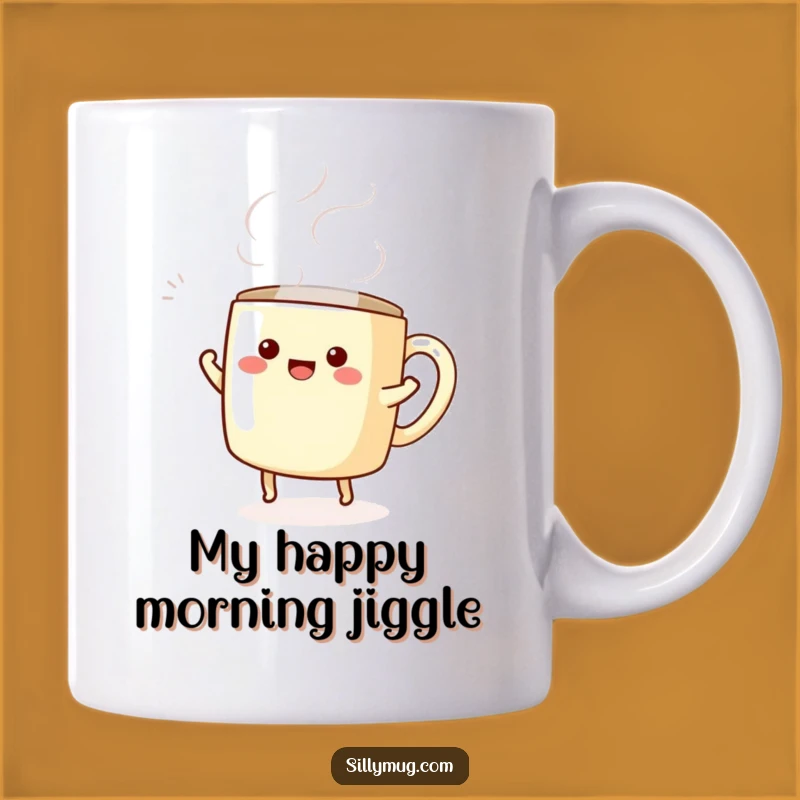 Funny Kawaii Mug Character Dance Mug: The Perfect Joyful Gift!