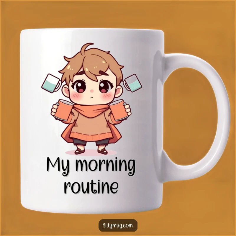 Funny Mug Juggling Pro Gift: Expertly Crafted Ceramic Mug for Coffee Lovers