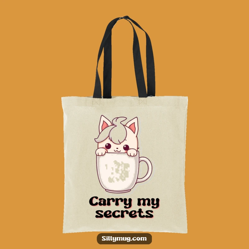 Funny Mischief Tote Bag: Carry Your Secrets with Style