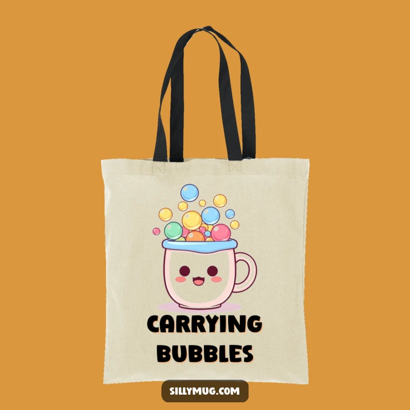Funny Kawaii Bubble Tote: Carry Your Surprise with This Humorous Gift