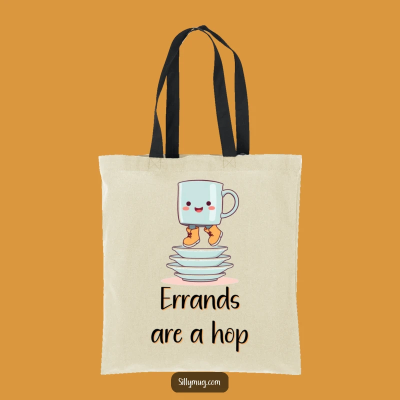 Funny Booted Mug Hop Tote Bag - Carry Your Cheer and Essentials with Humor!